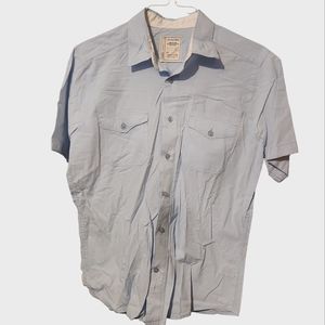 Colours Alexander Jullian button down short sleeve Men's shirt size M